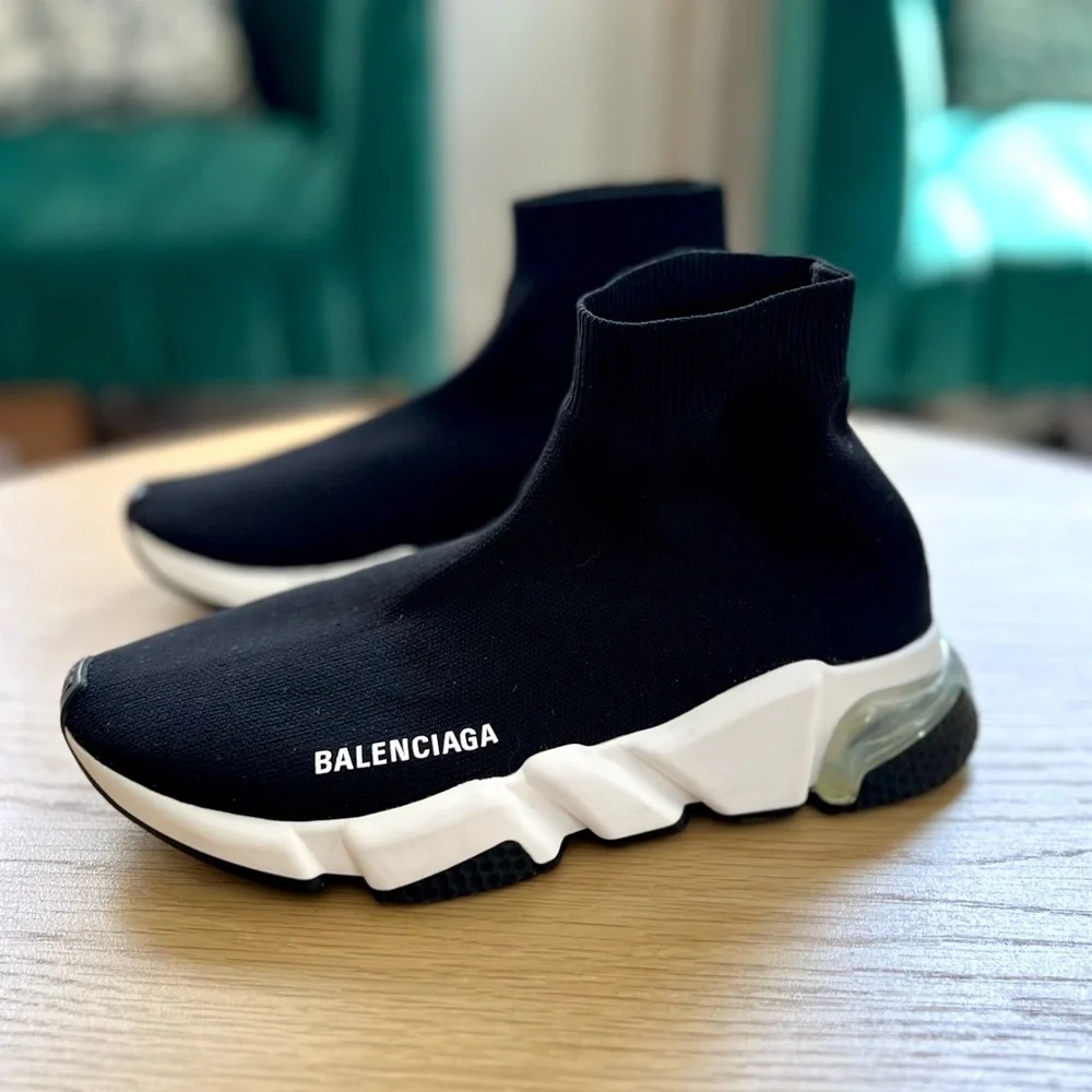 Balenciaga | NWOT Speed 2.0 Knit Sock Trainer Sneakers - Picture 6 of 13